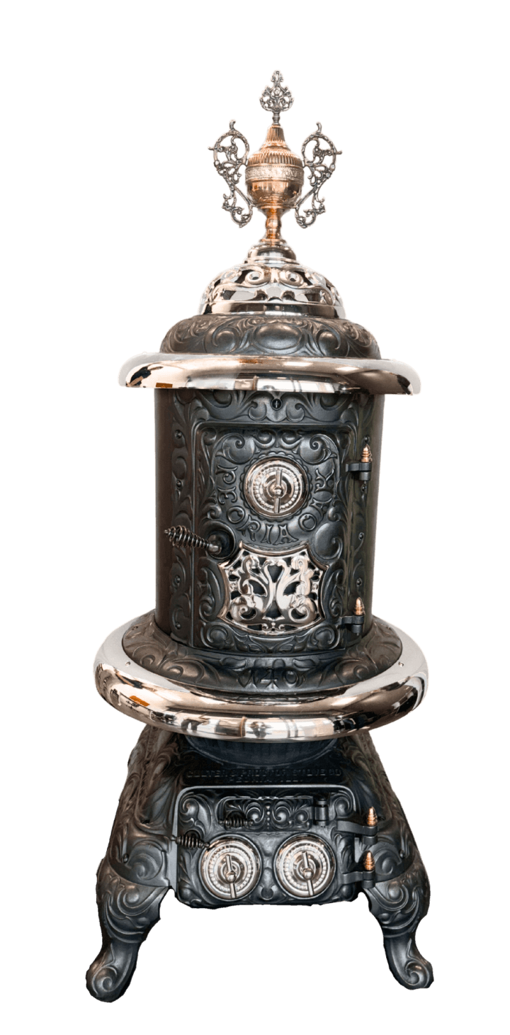 Antique Peoria Oak Stove from 1877