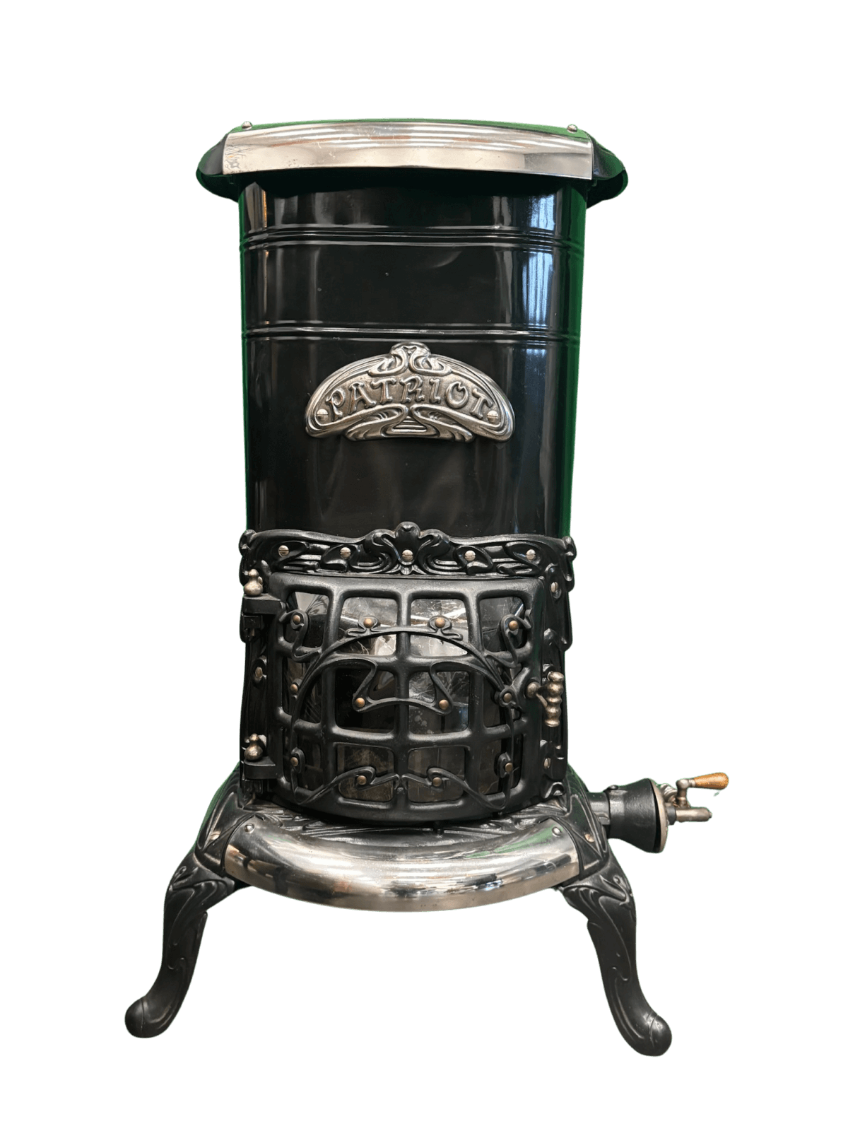 Patriot Antique Cast Iron Stove from the 1890s