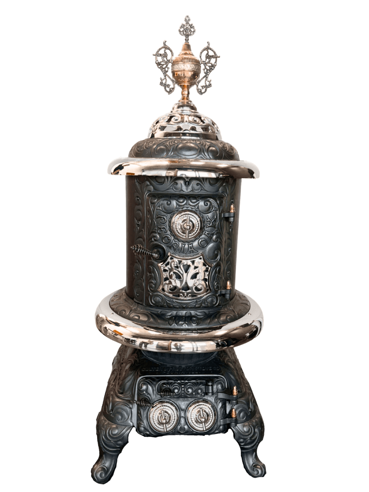 Antique Peoria Oak Stove from 1877