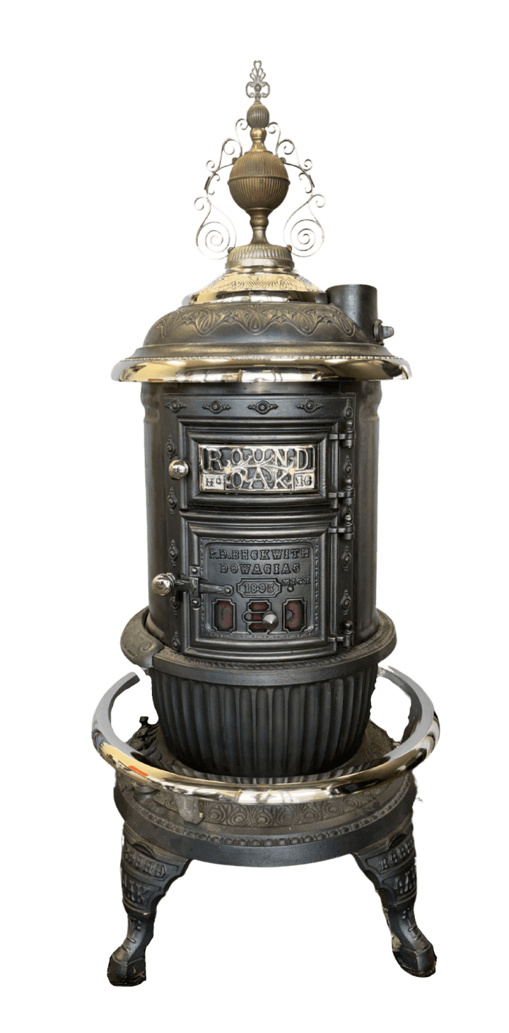 Cast iron stove year of manufacturing 1895